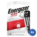 4x Energizer CR 1220 Batterie Für Haushalt 15183 7638900411522