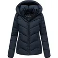 Marikoo Damen Winterjacke Sahnemausii XVI mit abnehmbarer Kapuze