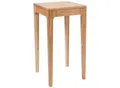 Beistelltisch, Wildeiche, Holz, Wildeiche, massiv, quadratisch, eckig, 40x80x40 cm, einfacher Aufbau, Wohnzimmer, Wohnzimmertische, Beistelltische