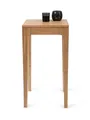 M2 Kollektion Beistelltisch in braun, Wildeiche - 40x80x40cm (BxHxT)