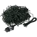 ECD-Germany Led, Dunkelgrün, Kunststoff, 3600 cm, Lampen & Leuchten, Innenbeleuchtung, Dekoleuchten, Lichterketten