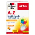 Doppelherz A-Z Multivitamin + Mineralien - 21 ausgesuchte Nährstoffe zur Unterstützung der Gesundheit und des Wohlbefindens - 6 x 15 Brausetabletten
