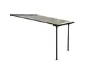 Westmann Terrassenüberdachung Bruce | 300x313x270 cm Schwarz | Aluminium Terrassendach inklusive Hardtop für Sonnenschutz