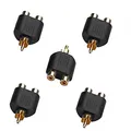 Sienoc 5PK Audio Cinch Y-Adapter VERTEILER Splitter 2*Chinch BUCHSE AN 1*RCA STECKER