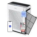 Levoit Vital 100S HEPA Luftreiniger für Allergiker, CADR 243 m³/h, HEPA- und Aktivkohlefilter, leise, PM2.5 Sensor, App und Alexa, gegen Staub, Pollen, Rauch und Gerüche, bis zu 52㎡, Mondweiß