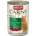 Carny Katzen-Nassfutter Adult Rind und Reh und Preisbeeren 400 g