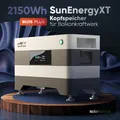 SunEnergyXT BK215 PLUS 2150 Wh Kopfspeicher für Balkonkraftwerke