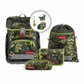 Schulranzen Step by Step CLOUD Dino Torex, 5-teiliges Set, Der Leichte