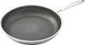 Hensslers Bratpfanne, silber (edelstahlfarben), Ø 20cm + Höhe 4cm