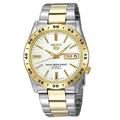 Seiko Serie 5 SNKE04K1 Superior Automatik Herrenuhr Stahl weißes Zifferblatt