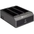 Dockingstation mit 3 Anschlüssen, USB 3.1-kompatibel, 2,5/3,5 Zoll Sata III Festplatte/SSD Ide, Klonfunktion