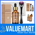 Dermaroller Set Haarwachstum Serum 30ml Anti-Haarausfall Hautpflege