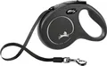 Flexi Hundeleine New Classic M schwarz, Gurt