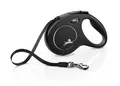 FLEXI NEW CLASSIC Gurtleine S+M+L in 5/8m schwarz