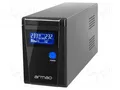 Zasilacz: UPS 510W 850VA 195÷255V 305x85x141mm 9Ah Uakum: 12V Z1C2