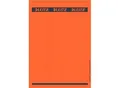 LEITZ® Rückenschilder lang, PC-beschriftbar, Rückenbreite 80 mm, selbstklebend 75 St., rot
