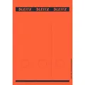 Ordnerrugetiketten Leitz Rood 75 Stuks Papier