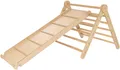 Pinolino Klettergerüst "Kletterset "Kari" mit Dreieck und Brett", beige (natur), B/H: