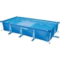 Gre - Intex Frame Swimming Pool Set Serie 'family Iv', Blau, 450 X 220 X 84 Cm