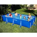 Intex Schwimmbad Oberirdischen Rechteckig Mit Struktur Stahl 450x220xh84cm
