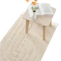 Teppich Läufer für Schlafzimmer 80 x 150 cm Teppich waschbar für Wohnzimmer