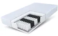 Taschenfederkernmatratze METISMAX H3 90x200, 140x200, 180x200 cm & weitere Größen, FDM, 16 cm hoch, (Matratze mit waschbarem Premium Bezug, Allergiker geeignet)