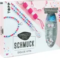 Terrazzo-Schmuckset Dolce Vita (Knallig/ Pink)