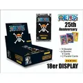 Panini Sammelkarte One Piece - 25th Anniversary Trading Cards Booster-Display