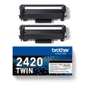 Original Brother Toner TN-2420, Doppelpack, schwarz 500185
