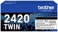 Brother Toner TN-2420TWIN Original 2er-Pack Schwarz 3000 Seiten TN2420TWIN