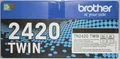Brother TN-2420TWIN Original Toner Schwarz Doppelpack 2x TN2420 Neu