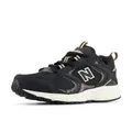 New Balance Herren 408 V1 Sneaker, Black Cement/Bisque/Flat Taupe, 39.5 EU