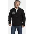Jan Vanderstorm Funktionsjacke TEEMU knitterarmes Material schwarz XXL (60)