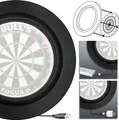 Embassy Sports Lightning LED PolyurethanSurround Dartboard Beleuchtung schwarz 0