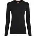 Icebreaker Women Merino 200 Oasis Long Sleeve Crewe black (001) L