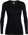 Icebreaker 200 Oasis LS Crewe Women black - Größe L