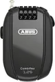 ABUS Combiflex Antifurzkabel 125Cm Mit Kombination Schwarz