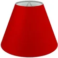 Wogati Lampenschirm Wogati Premium Stehlampe Lampenschirm Konisch rot Ø 9.5 cm