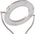 vidaXL Stehlampe 18 W Silbern 180 cm Dimmbar