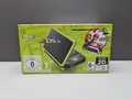 NEW NINTENDO 2DS XL BLACK + LIME GREEN + MARIO KART 7 HANDHELD NEW & UNUSED OVP