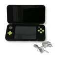 Nintendo New 2DS XL Konsole in Schwarz Apfelgrün + original Ladekabel #34A
