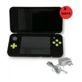 Nintendo New 2DS XL Konsole in Schwarz Apfelgrün + original Ladekabel #34B