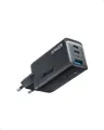 Anker Ladegerät 735 GaNPrime 65W | Schnellladegerät USB-C & USB-A | 3 Ports | 2x USB-C, 1x USB-A | Schwarz