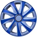 NRM Radzierblende Drift EXTRA Silber/blau 16 Zoll 4er Set