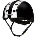 Melon Fahrradhelm Double White Black (matte), super leicht, Magnetverschluss, größenverstellbar, mehr als 50 Designs schwarz XXS-S (46cm - 52cm)