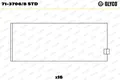 PLEUELLAGERSCHALE FÜR BMW 7 (E38), BMW 5 (E39) - GLYCO 71-3706/8 STD
