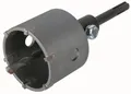 Wolfcraft Hohlbohrkrone Ø 40 mm inkl. SDS Plus Spanndorn  Bohrmaschinenaufsätze