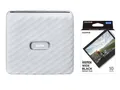 Fuji Instax Wide Link Fotodrucker Ash White mit WIDE Black Film für 10 Aufn, NEU