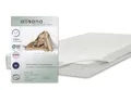 Allsana Allergiker Matratzenbezug für Topper 140x200x8 cm | Anti Milben Encasing | Milbenschutz für Hausstauballergiker | milbendichter Zwischenbezug | Hohenstein geprüft