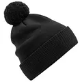 Beechfield B450N Organic Cotton Snowstar Beanie - Black